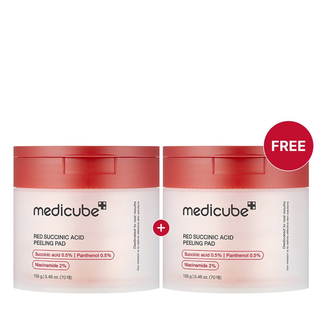 ๐ Red Succinic Acid Panthenol Pads (100% off)
